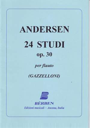 Jarl Joachim Andersen: 24 Esercizi Op 33