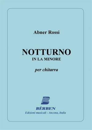 Abner Rossi: Notturno In La Minore