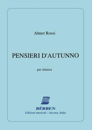 Abner Rossi: Pensieri D'Autunno