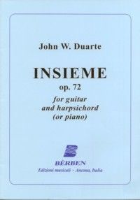 John William Duarte: Insieme Op 72