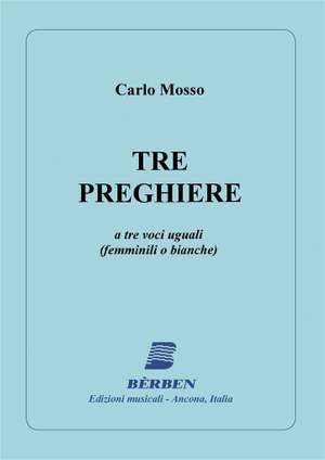 Carlo Mosso: 3 Preghiere