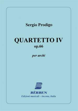 Sergio Prodigo: Quartetto Iv Op 66