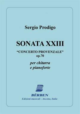 Sergio Prodigo: Sonata Xxiii Op 70 Concerto Pro
