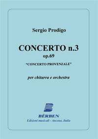 Sergio Prodigo: Concerto 3 Op 69 Partitura Conc