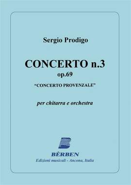 Sergio Prodigo: Concerto 3 Op 69 Partitura Conc