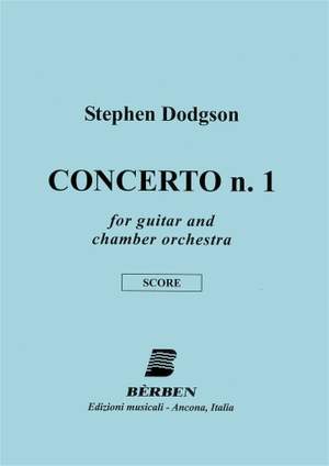 Stephen Dodgson: Concerto 1 Partitura