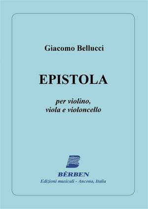 Giacomo Bellucci: Epistola