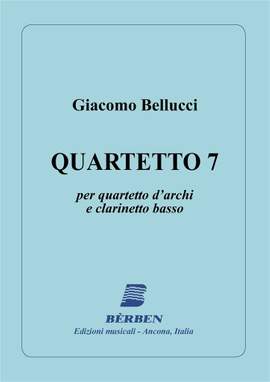 Giacomo Bellucci: Quartetto 7 Partitura