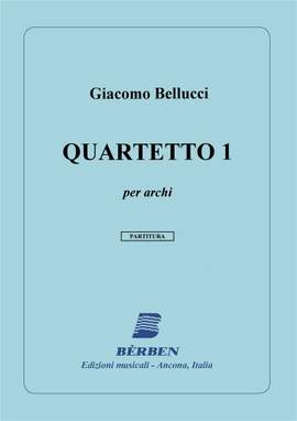 Giacomo Bellucci: Quartetto 1 Partitura