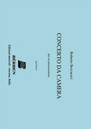 Roberto Beccaceci: Concerto Da Camera