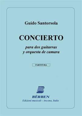 Guido Santorsola: Concierto Partitura