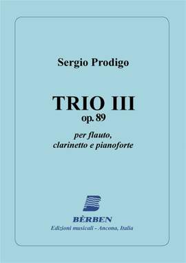 Sergio Prodigo: Trio 3 Op 89 (Omaggio A Franck