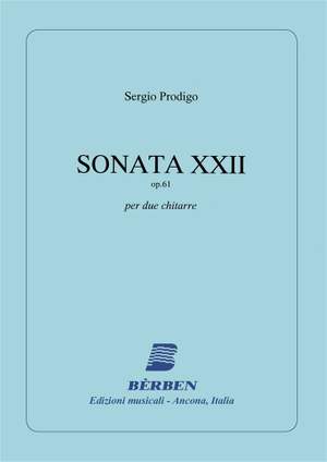 Sergio Prodigo: Sonata Xxii Op 61