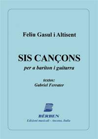 Gasull: Sis Canconsbariton I Guitarra