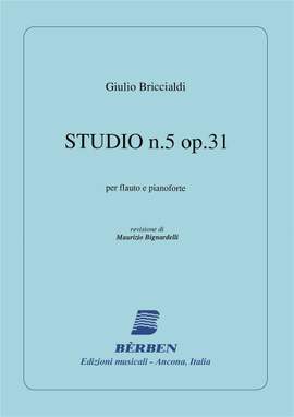 Giulio Briccialdi: Studio 5 - Op 31 Floete Und Kl
