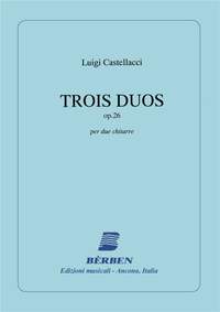 Castellacci Luigi: 3 Duos Op 26