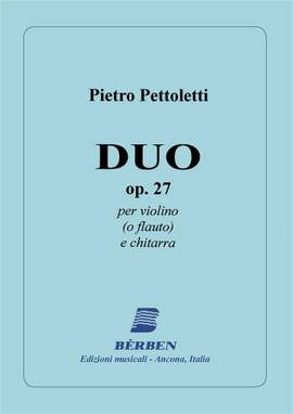 Pettoletti Pietro: Duo Op 27
