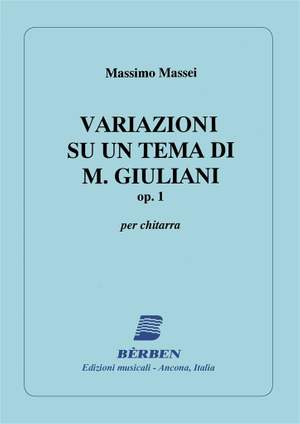 Massimo Massai: Variazioni su un tema di Giuliani op 1