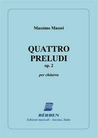 Massimo Massai: Quattro preludi op 2
