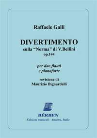 Galli Raffaele: Divertimento Op 144 Ueber Norma