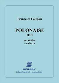 Francesco Calegari: Polonaise Op 16