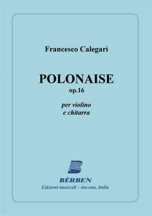 Francesco Calegari: Polonaise Op 16