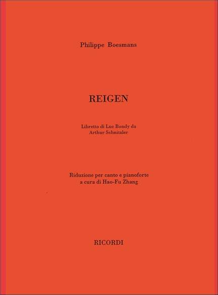 Philippe Boesmans: Reigen