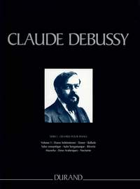  Debussy: Piano Works (Volume 1)
