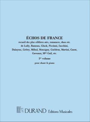 Echos De France Volume 1 Cht-Piano