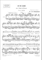 Jean-Baptiste Lully: Air De Caron Cht-Piano Product Image