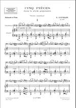 Robert Schumann: Cinq pièces dans le style populaire, op. 102 Product Image