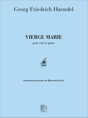 Georg Friedrich Händel: Vierge Marie Chant-Piano