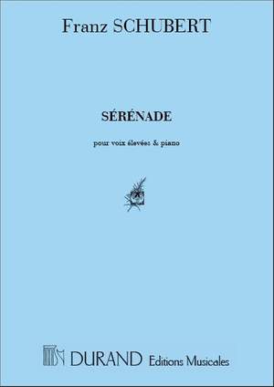 Franz Schubert: Sérénade pour Voix Élevées et Piano