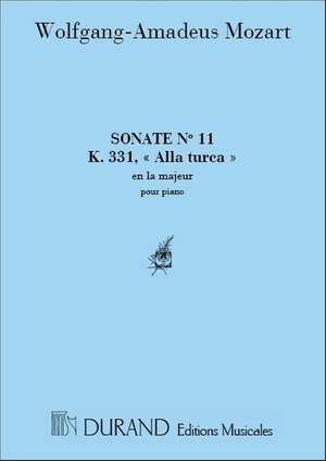 Wolfgang Amadeus Mozart: Intégrale Des Sonates Pour Piano: N. 11, K. 331