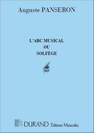 Auguste Panseron: Abc Musical ou Solfège