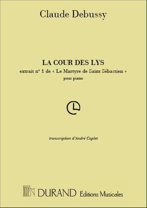 Claude Debussy: Martyre.. Cour Des Lys Piano (Caplet