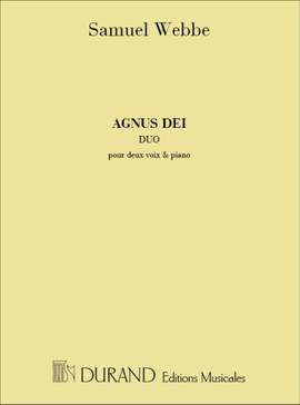 Samuel Webbe: Agnus Dei Duo Cht-Piano