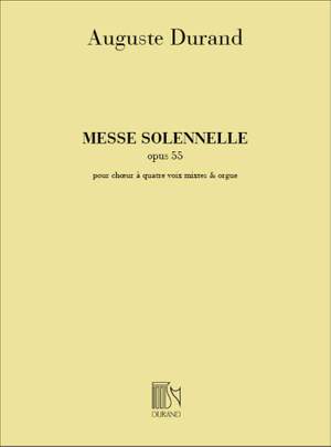 Auguste Durand: Messe Solennelle Cht-Piano