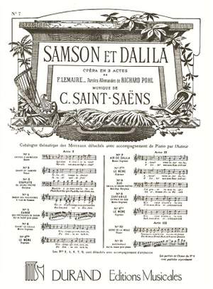 Camille Saint-Saëns: Samson Et Dalila no7 Air de Dalila