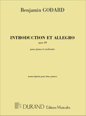 Benjamin Godard: Introduction Et Allegro, Opus 49, Pour Piano Et