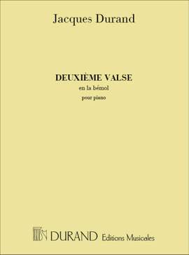 Auguste Durand: Deuxieme Valse En La Bemol Opus 86