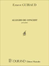 Ernest Guiraud: Allegro De Concert Piano