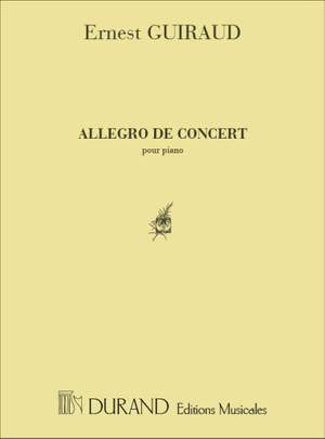 Ernest Guiraud: Allegro De Concert Piano
