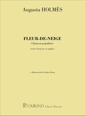 Augusta Holmes: Fleur De Neige Chant-Piano