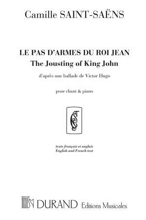 Camille Saint-Saëns: Le Pas D'Armes Du Roi Jean (Baryton) ( Fr-An)