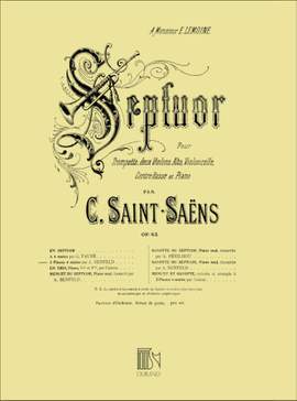 Camille Saint-Saëns: Septuor 2 Pianos (Benfeld)