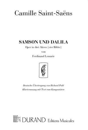 Camille Saint-Saëns: Samson Und Dalila - Oper in drei Akten