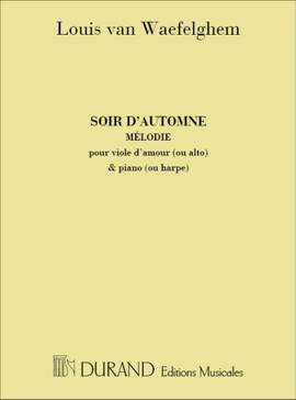 L. Van Waefelghem: Soir D'Automne Va-Hp