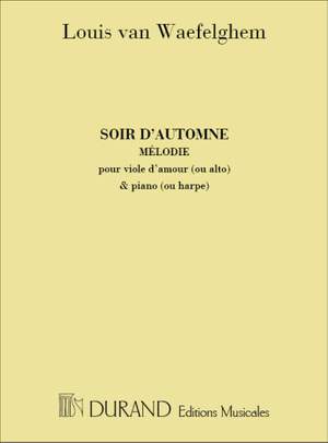 L. Van Waefelghem: Soir D'Automne Va-Hp