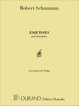 Robert Schumann: Esquisses 2 Pianos